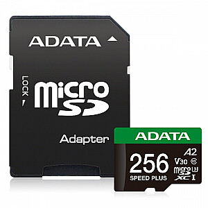 microSD карта Speed Plus 256GB UHS1 U3 V30 A2 180/160 МБ/с