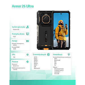 Смартфон Armor 26 Ultra 5G 12/512GB Черный
