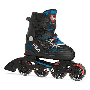 Bērnu skrituļslidas Fila X-One (101623130) melns/zils/sarkans M (32-35)