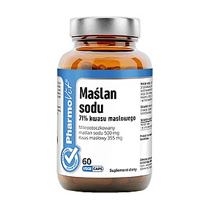 PHARMOVIT Натрия масляная соль 71% масляной кислоты пищевая добавка 60 капсул