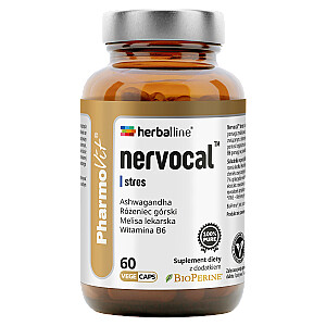 PHARMOVIT Nervocal Stres uztura bagātinātājs 60 kapsulas