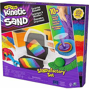 Spin Master Kinetic Sand Sand Maker, набор цветного песка с эффектами (6061654)