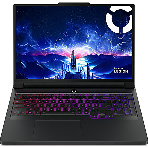 Lenovo Legion Pro 7 16IAX10H Ultra 9 275HX 16" WQXGA OLED 500nits Spīdīgs 240Hz 64GB DDR5 6400 SSD1TB GeForce RTX 5080 16GB Win11 Eclipse Black