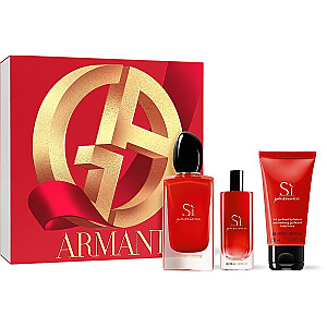 SET GIORGIO ARMANI Si Passione EDP smidzinātājs 50ml + Si Passione EDP smidzinātājs 15ml