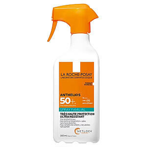 LA ROCHE-POSAY Anthelios ģimenes aerosols sauļošanās līdzeklis SPF50+ 300ml