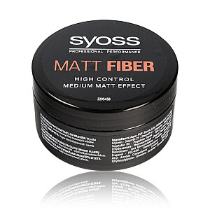 SYOSS Матовая крем-паста для волос Matt Fiber Долговременная фиксация 100мл