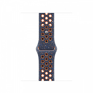 Nike sporta josta zilā liesmā 40 mm korpusam - izmērs M/L