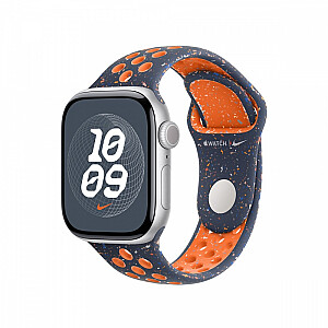 Nike sporta josta zilā liesmā 40 mm korpusam - izmērs M/L