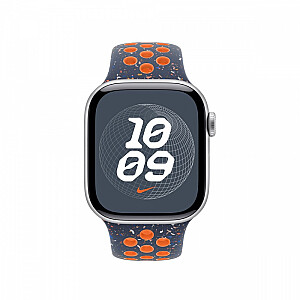 Nike sporta josta zilā liesmā 40 mm korpusam - izmērs M/L