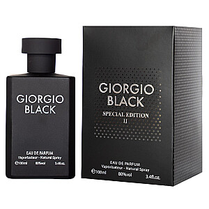 GIORGIO Melnais Īpašais Izdots II Vīriešiem EDP izsmidzināms 100ml