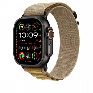 Alpine josta bēšā krāsā 49 mm korpusam - izmērs S - titāna elementi melnā krāsā