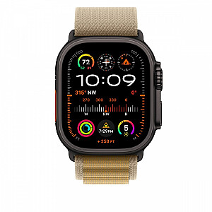 Alpine josta bēšā krāsā 49 mm korpusam - izmērs S - titāna elementi melnā krāsā