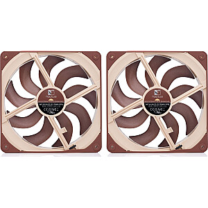 Ventilators NOCTUA 140mm NF-A14x25 G2 PWM Sx2 PP
