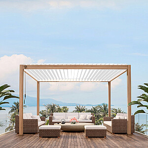 Nojume MIRADOR-111 3x4m, gaiša koka imitācija
