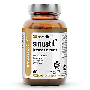 PHARMOVIT Sinustil Komfort Oddychania uztura bagātinātājs 60 kapsulas