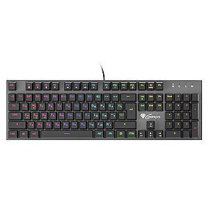 Игровая клавиатура Genesis THOR 300 RGB Limited, светодиодная подсветка RGB, RU, черный, проводной