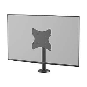 Neomounts DS42-430BL12 ТВ подставка 1 экран - 23-43" - 0-50 кг - VESA 100x100-200x200 - крепление на болтах - 60° поворот - черный