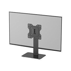 Neomounts DS45-430BL12 ТВ подставка 1 экран - 23-43" - 0-40 кг - VESA 100x100-200x200 - регулировка высоты 10 см - поворот на 70° - черный | Neomounts