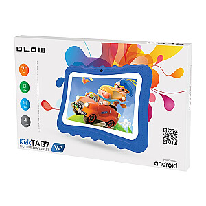 Tablete KidsTAB7 V2 4/32GB zils korpuss kamera 2MP