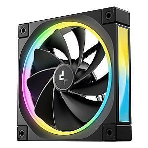 DeepCool FL12R-3 В 1 Компьютерный корпус Вентилятор 12 см Черный 3 шт.