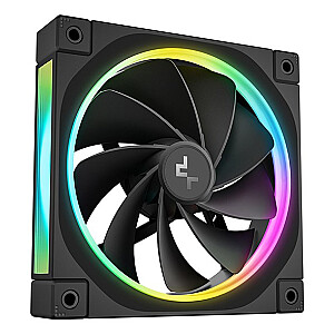 DeepCool FL12R-3 В 1 Компьютерный корпус Вентилятор 12 см Черный 3 шт.