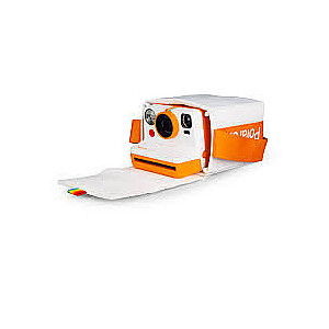 Polaroid Now soma balta - oranža
