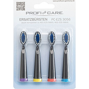 ProfiCare piederums soniskajai zobu birstei PC-EZS 3056 4gab.