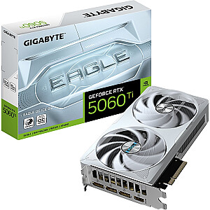 Grafikas karte Gigabyte GeForce RTX 5060 Ti Eagle OC ICE 8GB GDDR7 (GV-N506TEAGLEOC ICE-8GD)