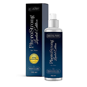PHEROSTRONG Limited Edition For Men masāžas eļļa ar feromoniem 100ml