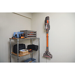 Пылесос Black & Decker BHFEV182C-QW 2-в-1 с ручкой/электрическая метла Беспроводной Безмешковый Оранжевый, Титан 2 Ач