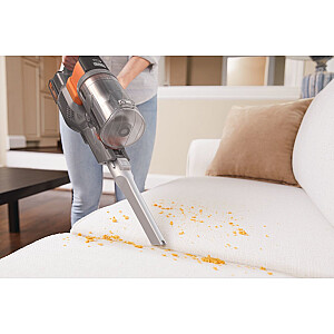 Пылесос Black & Decker BHFEV182C-QW 2-в-1 с ручкой/электрическая метла Беспроводной Безмешковый Оранжевый, Титан 2 Ач