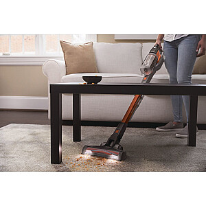 Пылесос Black & Decker BHFEV182C-QW 2-в-1 с ручкой/электрическая метла Беспроводной Безмешковый Оранжевый, Титан 2 Ач