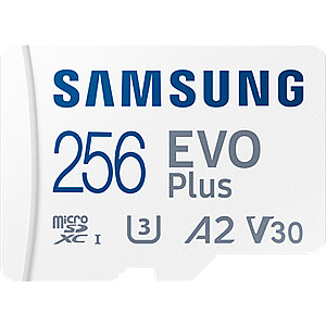 ПАМЯТЬ MICRO SDXC EVO + 256GB / V30 W / A MB-MC256KA / EU SAMSUNG