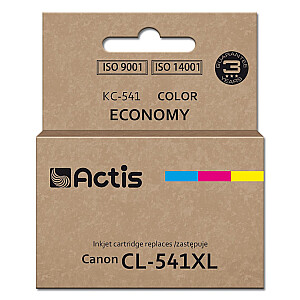 Actis KC-541 чернила для принтера Canon (замена CL-541XL) Supreme, 18 мл, синий, желтый, красный