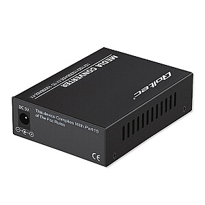 Двунаправленный медиаконвертер SWITCH Ethernet 1x RJ45 1x SFP | 1000Mb/с | 5V 