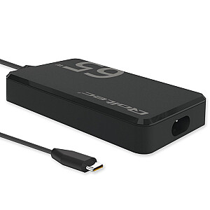65W GaN супербыстрый SLIM адаптер питания | PD | 5-20V | 3.25A | USB-C 3.1 | ноутбук | MacBook | смартфон | +кабель 