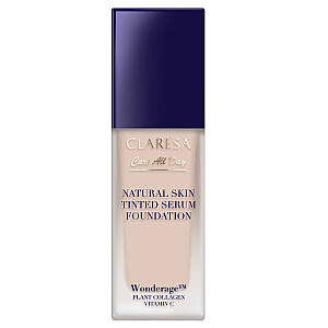CLARESA Natural Skin Tinted Serum Foundation подклад-сыворотка с натуральным финишем 0N Fair Neutral 32ml