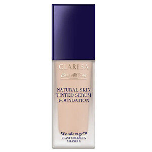 CLARESA Natural Skin Tinted Serum Foundation, Подкład-серум с натуральным финишем 1C Light Cool 32ml