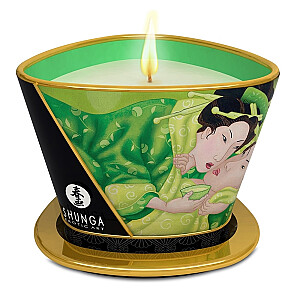 SHUNGA Masāžas svece Chandelle A Massage masāžas svece Zaļā tēja 170ml