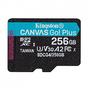 microSD карта памяти 256ГБ Canvas Go! Plus 200МБ/с A2 U3 V30