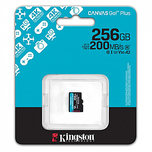 microSD карта памяти 256ГБ Canvas Go! Plus 200МБ/с A2 U3 V30