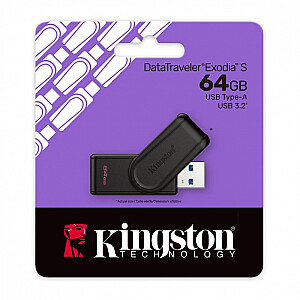 Pendrive Data Traveler Exodia S 64GB USB3.2 Gen1