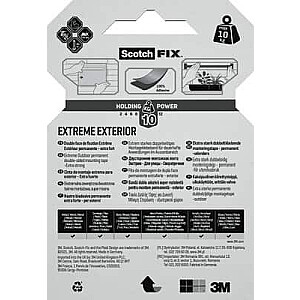 Abpusēja līmlente 3M Scotch-Fix 19mmx1,5m