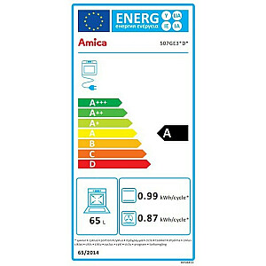 Плита 57GE3.33HZpTaDAQ (Xx) Amica 54850