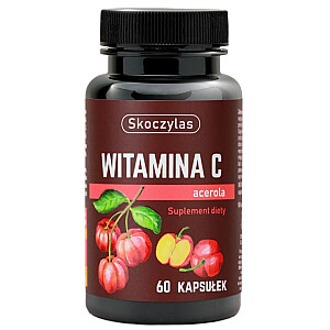 SKOCZYLAS Vitamīns C Acerola uztura bagātinātājs 60 kapsulas