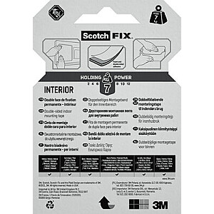 Kleeplint 3M rullis Scotch-Fix 4496G-1915-P, 19mmx1,5m, sisetingimustes