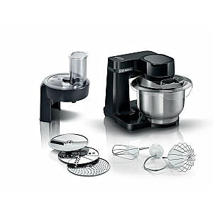 Bosch MUM S2EB01 черно-серебристый