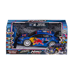 NIKKO RC Automašīna Night Mode - 2023 M-Sport Ford Puma Hybrid Rally1 #8 Tanak, mērogs 1:18