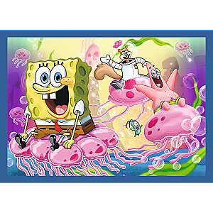 TREFL SPONGEBOB Комплект пазлов 4в1 Губка Боб