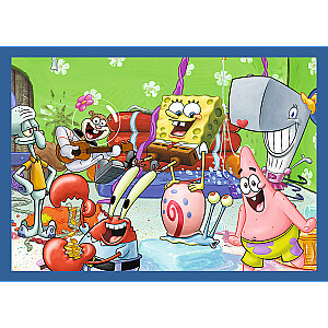 TREFL SPONGEBOB Комплект пазлов 4в1 Губка Боб